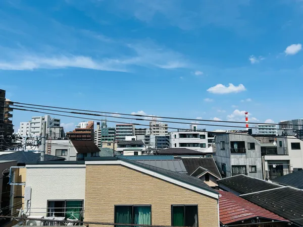 屋上ルーフバルコニー（北側撮影）