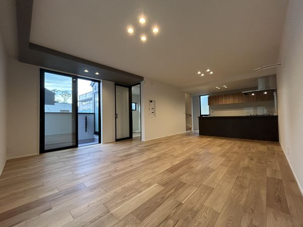 目黒区五本木1丁目 新築戸建 リビング 目黒区五本木1丁目 新築戸建 リビング
