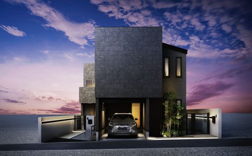 柿の木坂3丁目(新築戸建)2号棟 外観パース図