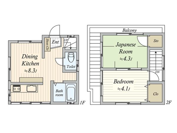 鷹番2丁目(戸建) 間取図(平面図) 鷹番2丁目(戸建) 間取図(平面図)