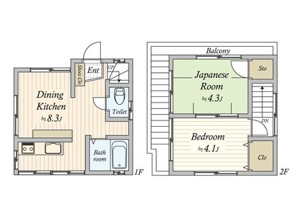 鷹番2丁目(戸建) 間取図(平面図)