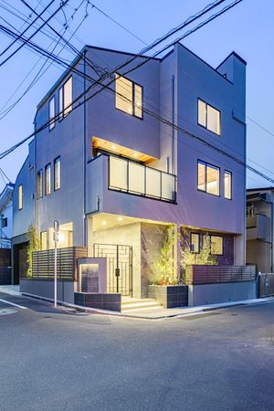 目黒区柿の木坂3丁目(新築戸建) 外観