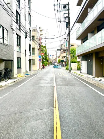 前面道路（北側）