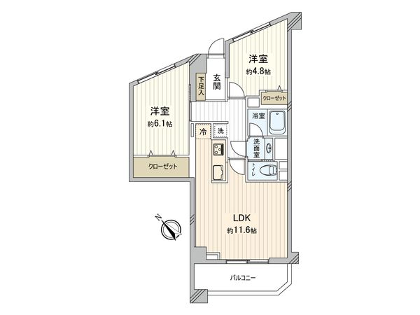 学芸大ダイヤモンドマンション 間取図(平面図) 学芸大ダイヤモンドマンション 間取図(平面図)