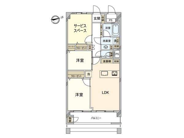 東建マンション学芸大 間取図(平面図) 東建マンション学芸大 間取図(平面図)
