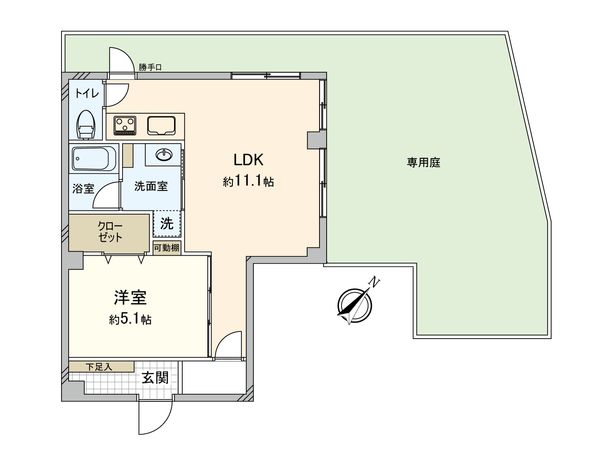 ラ・アトレ目黒通り 間取図(平面図) 間取図(平面図)