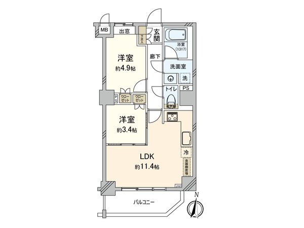 間取図(平面図)