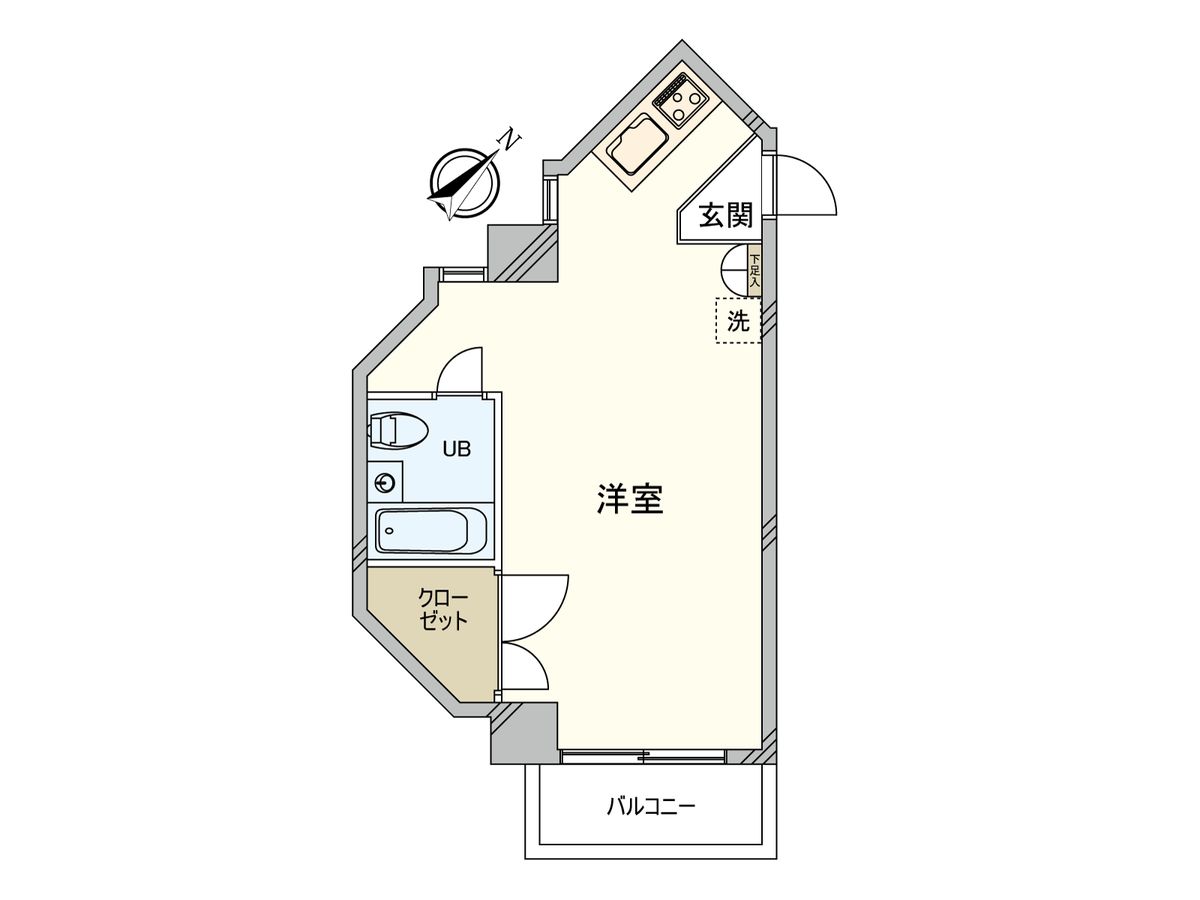 東武ハイライン桜新町 間取図(平面図) 間取図(平面図)