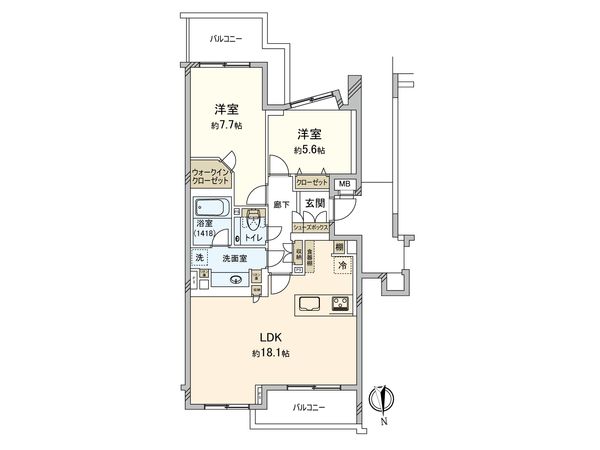 間取図(平面図)