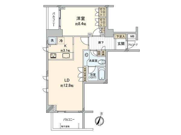 間取図(平面図)