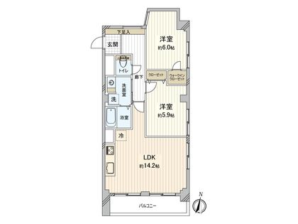 間取図(平面図) 間取図(平面図)