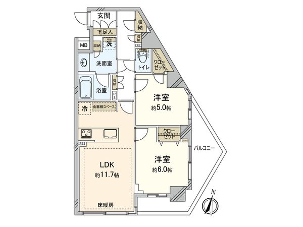 フェニシア学芸大学 間取図(平面図) フェニシア学芸大学 間取図(平面図)