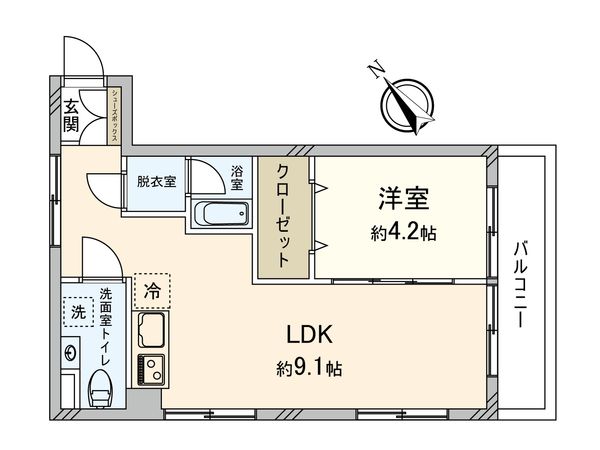 パラスト青葉台 間取図(平面図) パラスト青葉台 間取図(平面図)