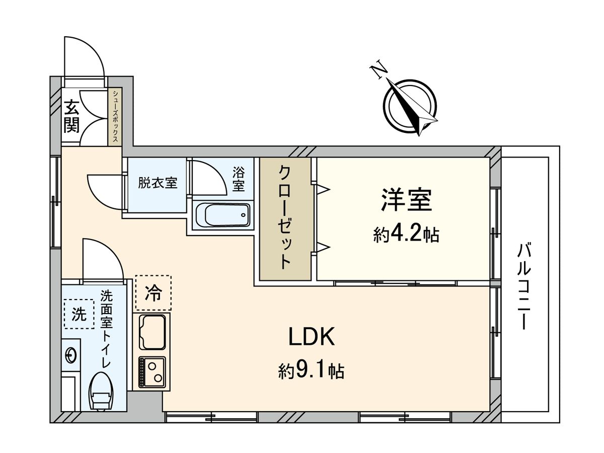 間取図(平面図)