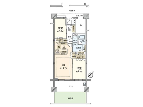 間取図(平面図)