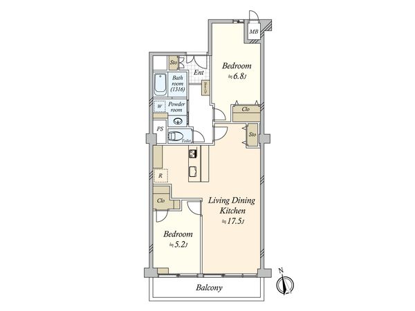 間取図(平面図)