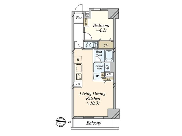 シャンボール柿の木坂 間取図(平面図) シャンボール柿の木坂 間取図(平面図)