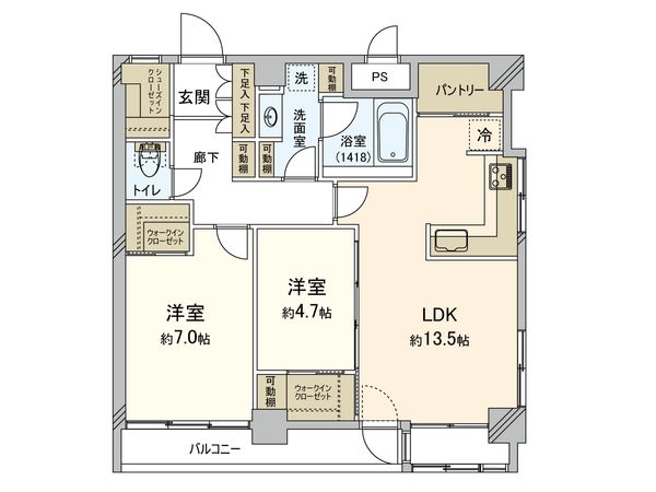 間取図(平面図)