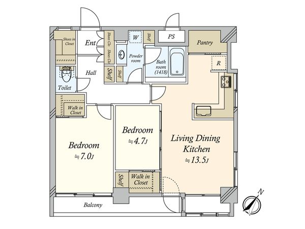 寿マンション 間取図(平面図) 寿マンション 間取図(平面図)