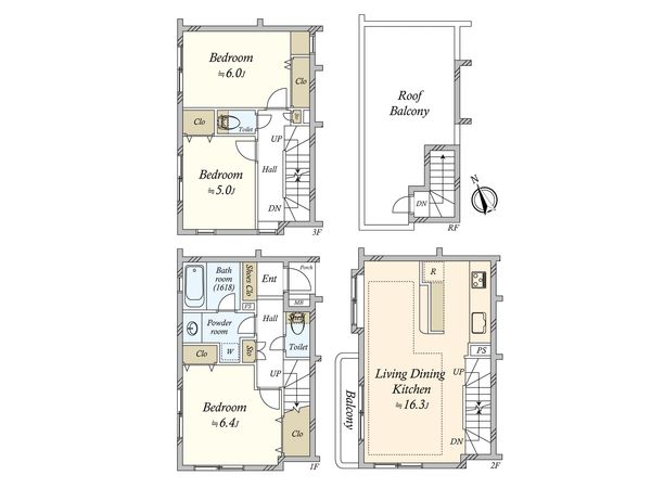 間取図(平面図)