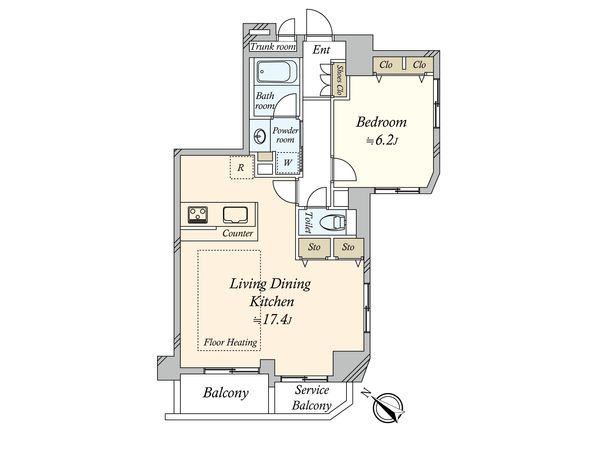 間取図(平面図)