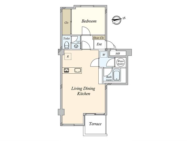 ライオンズマンション碑文谷 間取図(平面図)