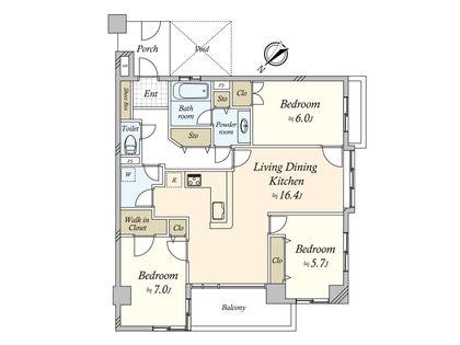 間取図(平面図)
