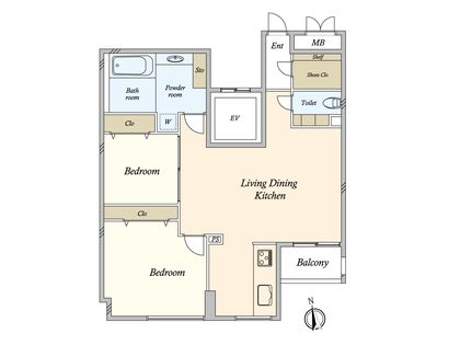 間取図(平面図)