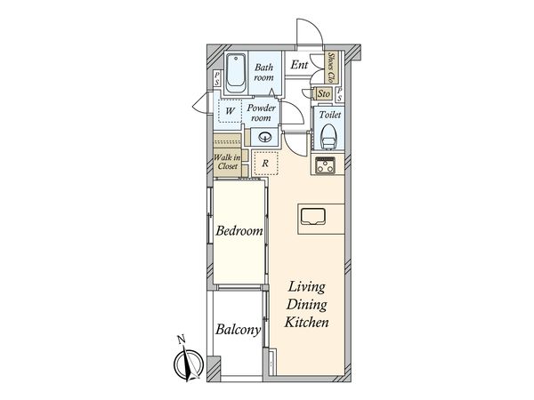 フォルス学芸大学ラクシーズ 間取図(平面図) 間取図(平面図)