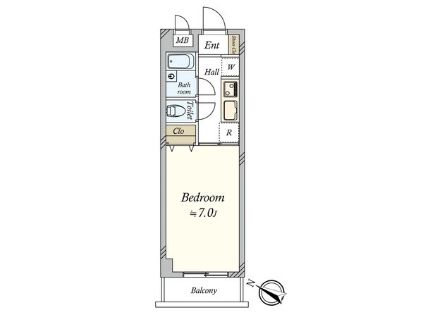 キクエイパレス自由が丘 間取図(平面図) 間取図(平面図)