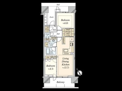 間取図(平面図)