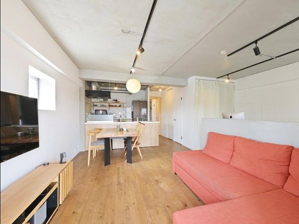 キャッスル共進マンション リビング