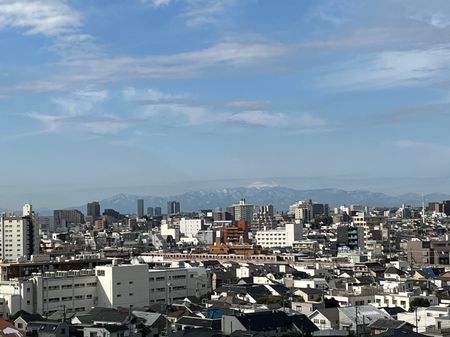 Ｔｈｅ目黒桜レジデンス 西側の眺望（富士山が望めます）※気象条件による