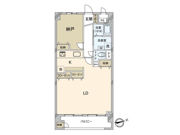 東建マンション学芸大 間取図(平面図) 東建マンション学芸大 間取図(平面図)