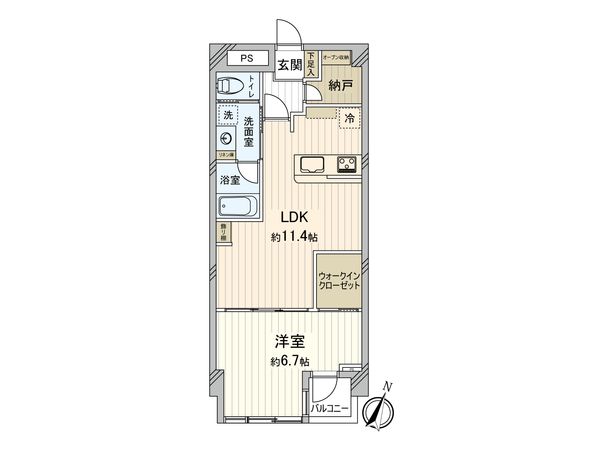 清桜ハイツ 間取図(平面図) 清桜ハイツ 間取図(平面図)