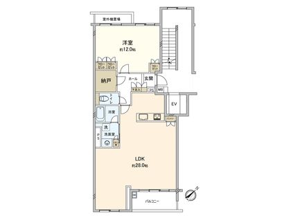 パークコート学芸大学 間取図(平面図)