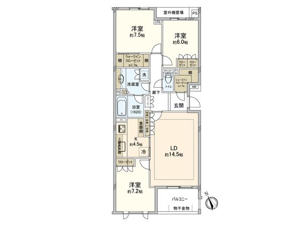 間取図(平面図)