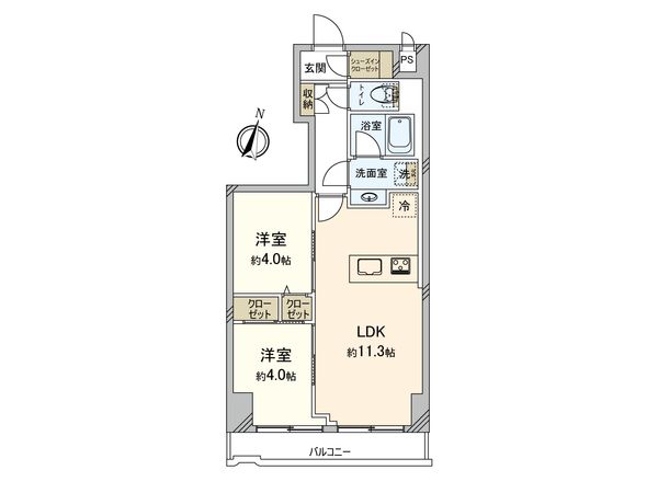 グリーンキャピタル広尾 間取図(平面図) グリーンキャピタル広尾 間取図(平面図)