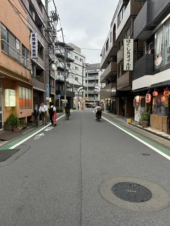 前面道路