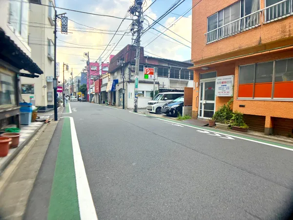 前面道路