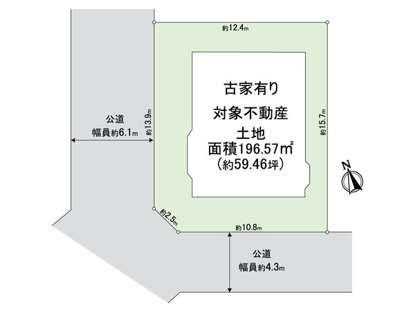 西宮市城山 土地 区画図 西宮市城山 土地 区画図