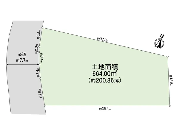 【区画図】お好きなハウスメーカー・工務店での施工が可能です。