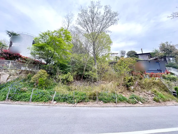 【土地外観】約200坪とゆとりある敷地面積でございます。