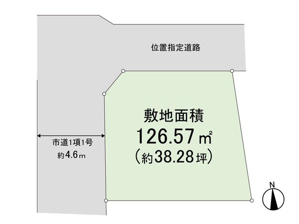 神楽町土地 区画図