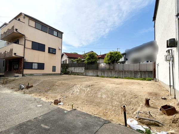 西宮市獅子ケ口町 土地 前面道路含む外観 西宮市獅子ケ口町 土地 前面道路含む外観