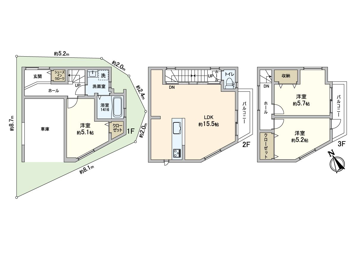 間取図(平面図)