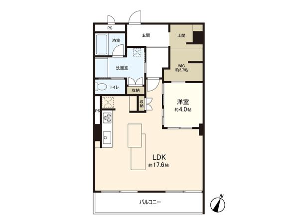 コボリマンション夙川桜台 間取図(平面図) コボリマンション夙川桜台 間取図(平面図)