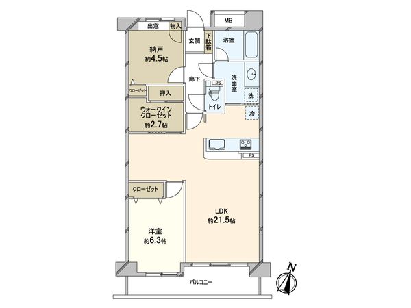 苦楽園ガーデンハウス 間取図(平面図)