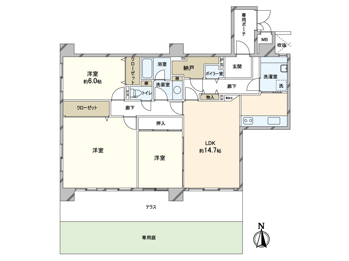 間取図(平面図)