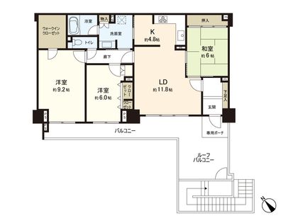 間取図(平面図)